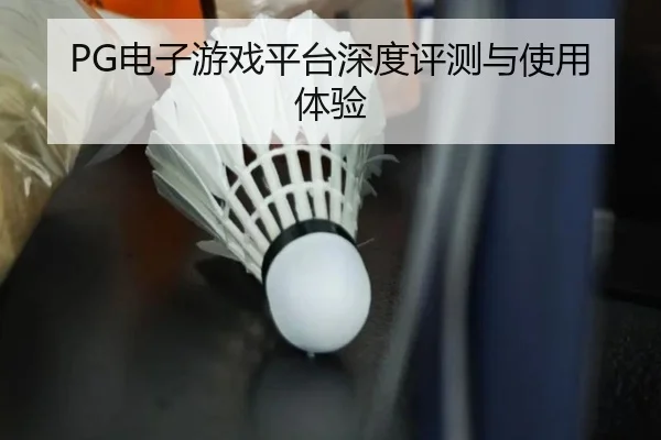 PG电子游戏平台深度评测与使用体验