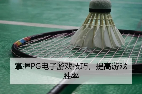 掌握PG电子游戏技巧，提高游戏胜率